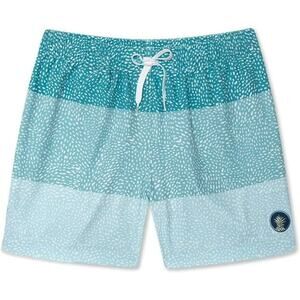 Chubbies NEW Men's The Whale Sharks Classic Swim Trunks Turquoise Size XXL